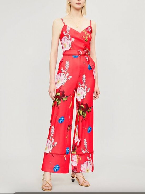 Ted Baker Pants - Ted Baker Berry Sundae Floral Jumpsuit